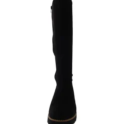 Ashburn Zipper Faux Suede Knee-High Boots