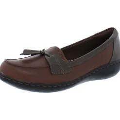 Ashland Bubble Leather Tasseled Slip On Casual Loafers