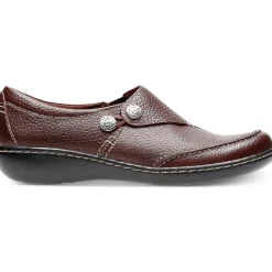 Ashland Lane Q Leather Ortholite Slip On Casual Loafer