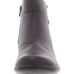 ashland Mabel Zipper Leather Booties