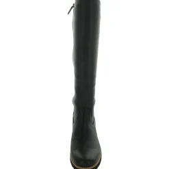 Ashland Zipper Leather Knee-High Boots