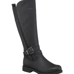 Aston Faux Leather Knee-High Boots
