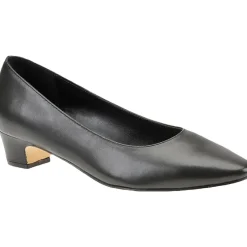 Astyr Leather Almond Toe Dress Heels