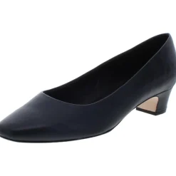 Astyr Leather Almond Toe Dress Heels