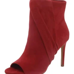 Atonna Ruched Peep Toe Booties