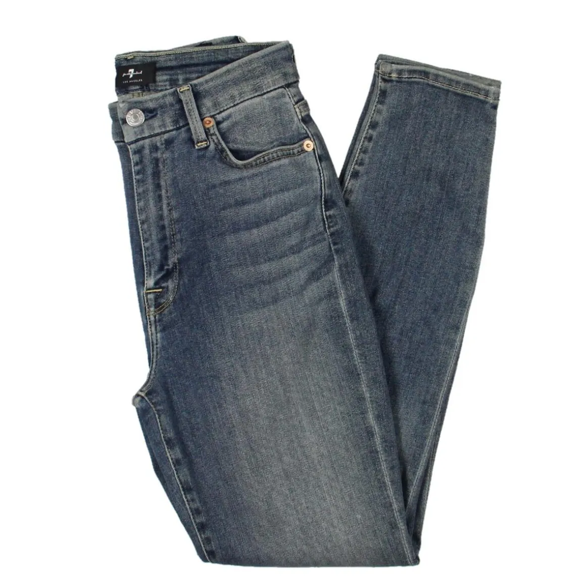 Aubrey Denim Mid Rise Skinny Jeans