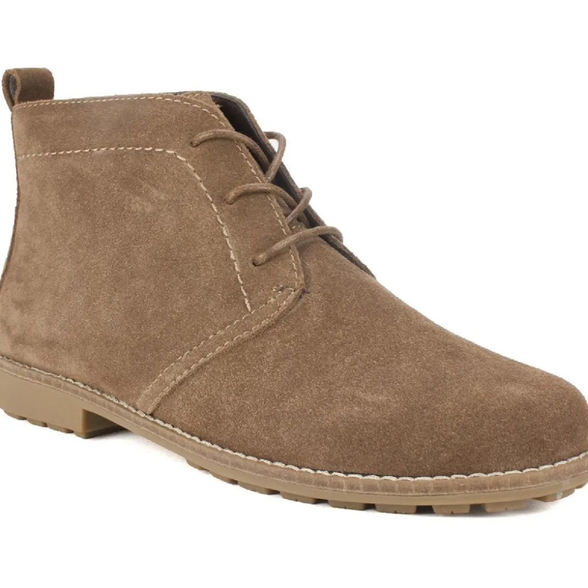 Auburn Padded Insole Round Toe Booties