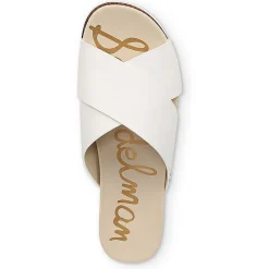 Audrea Solid Slip On Slide Sandals