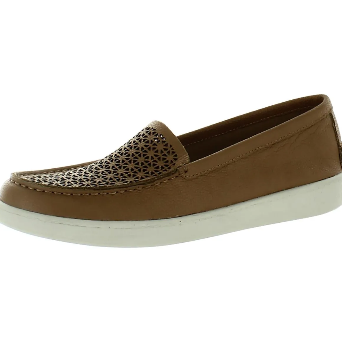 Audrey Pull-on Leather Moccasins