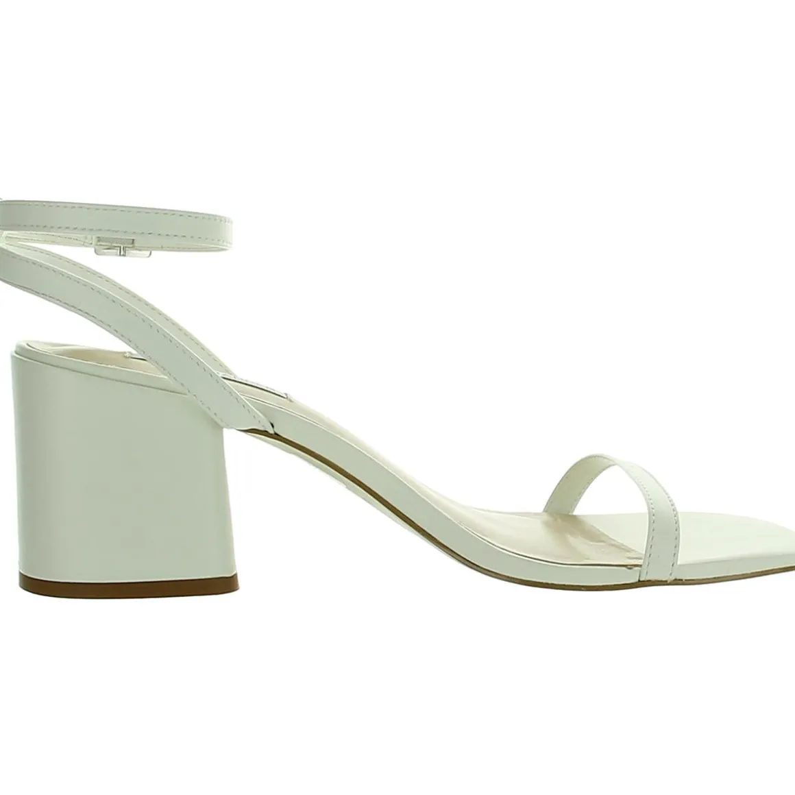 Audrina Leather Block Heel Slingback Sandals