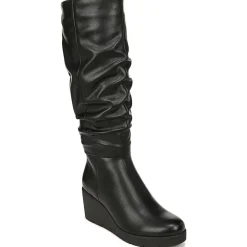 Aura Zipper Slouchy Knee-High Boots