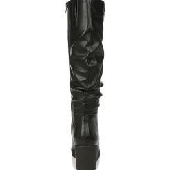 Aura Zipper Slouchy Knee-High Boots
