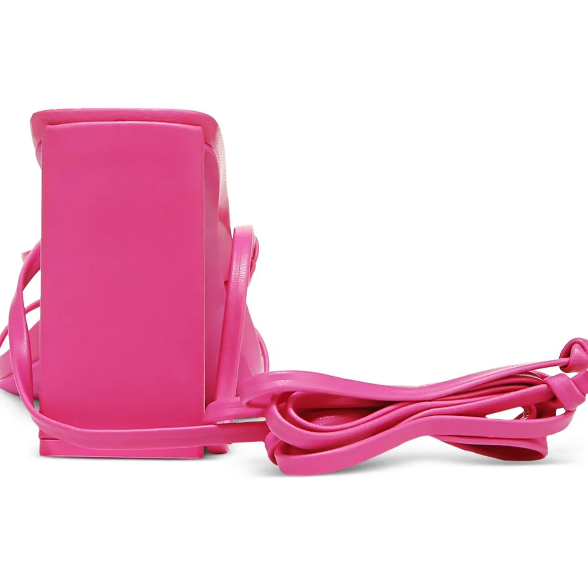 AURORAA Faux Leather Strappy Block Heel