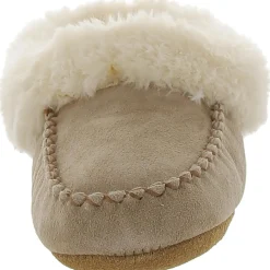Australian Bootie II Suede Faux Fur Lined Moccasin Slippers