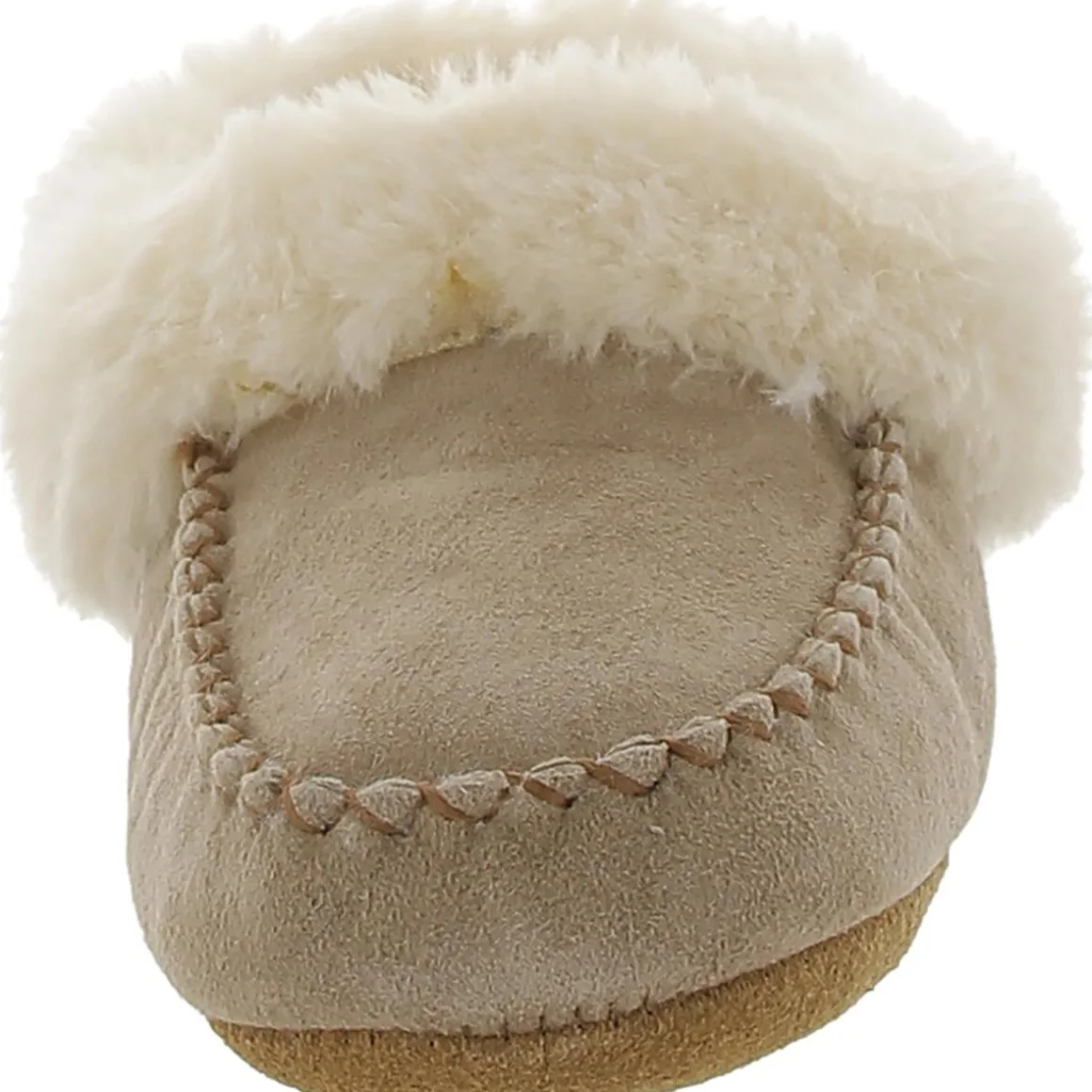 Australian Bootie II Suede Faux Fur Lined Moccasin Slippers