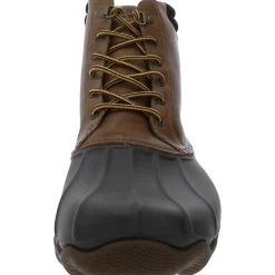Avenue Duck Leather Outdoor Ankle Boots