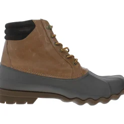 Avenue Duck Leather Outdoor Ankle Boots