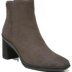 AVERY Padded Insole Block Heel Ankle Boots