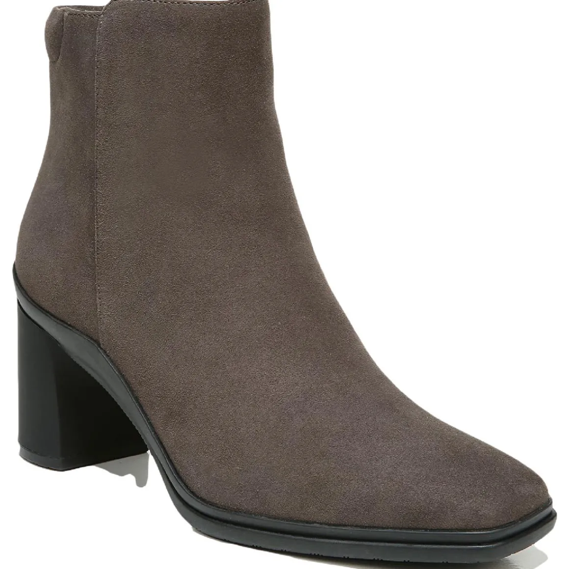 AVERY Padded Insole Block Heel Ankle Boots