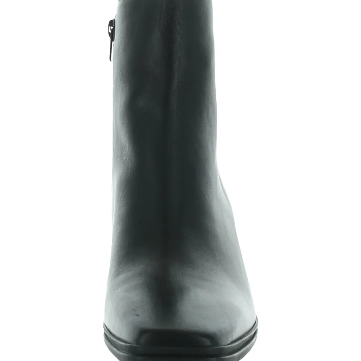 AVERY Padded Insole Block Heel Ankle Boots