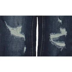 Avery Skinny Distressed High Rise Skinny Pants