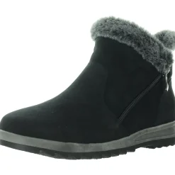 Bacilia Faux Fur Suede Ankle Boots