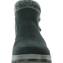 Bacilia Faux Fur Suede Ankle Boots