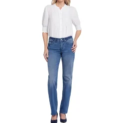 Bailey Relaxed Denim Straight Leg Jeans