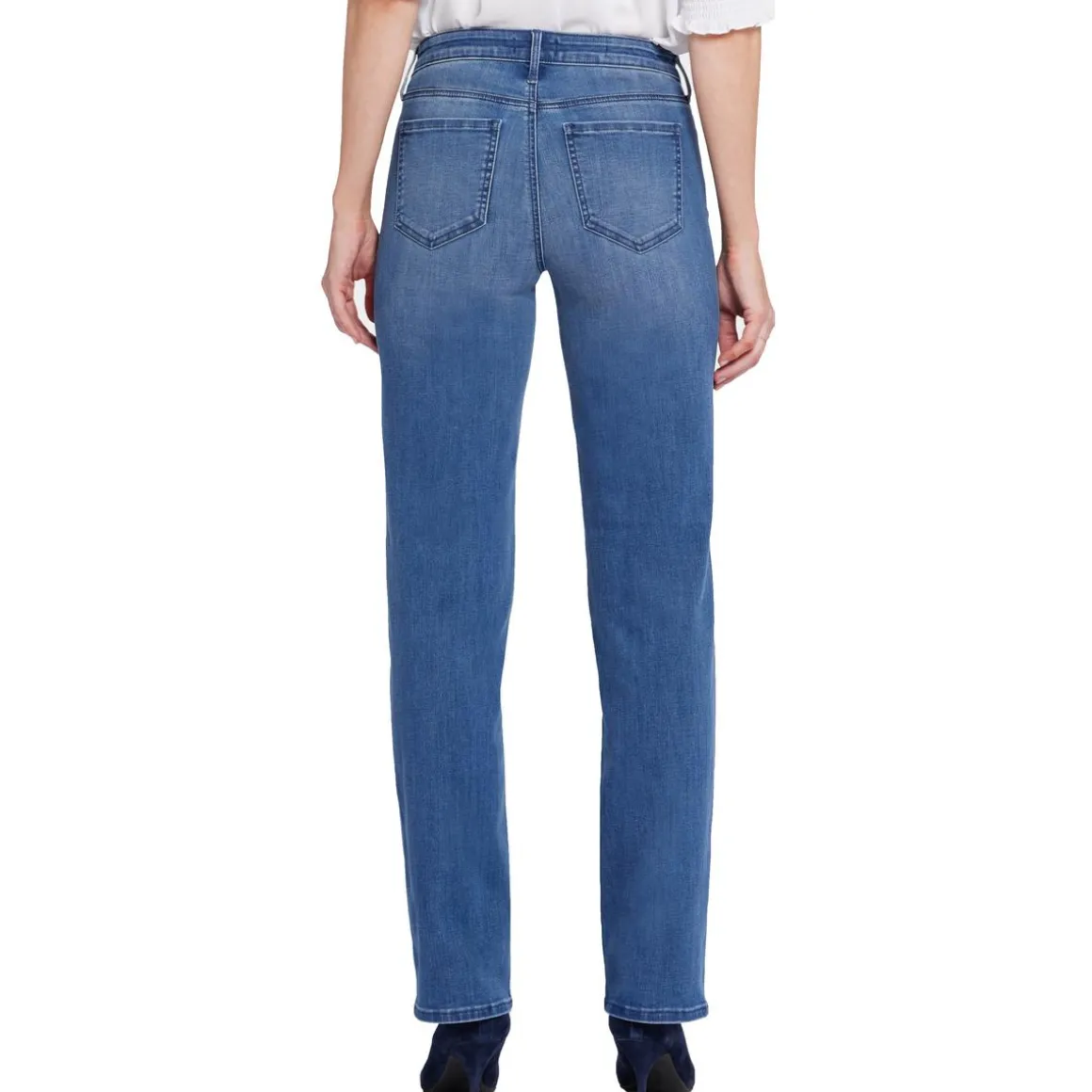 Bailey Relaxed Denim Straight Leg Jeans
