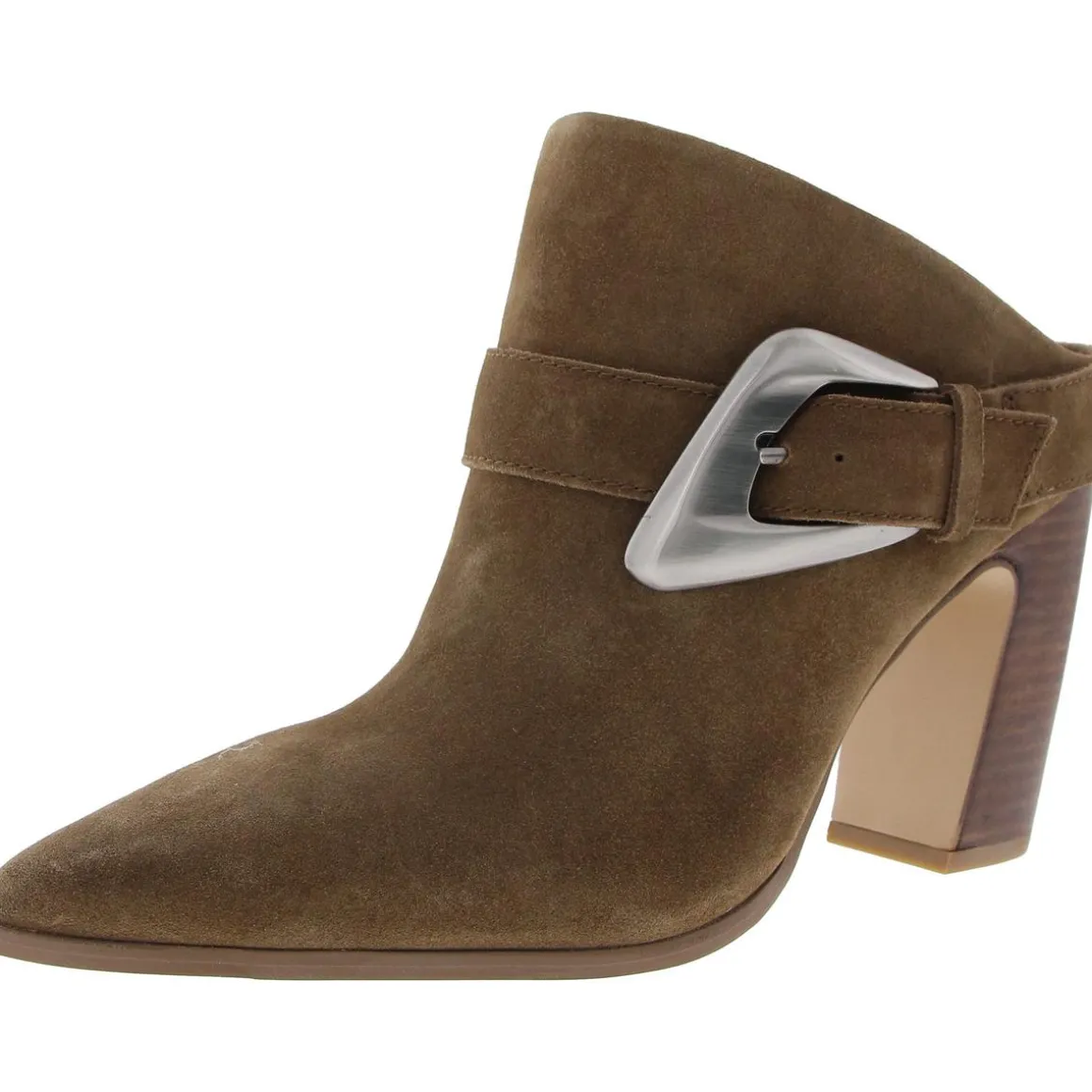 Baily Buckle Suede Ankle Boots