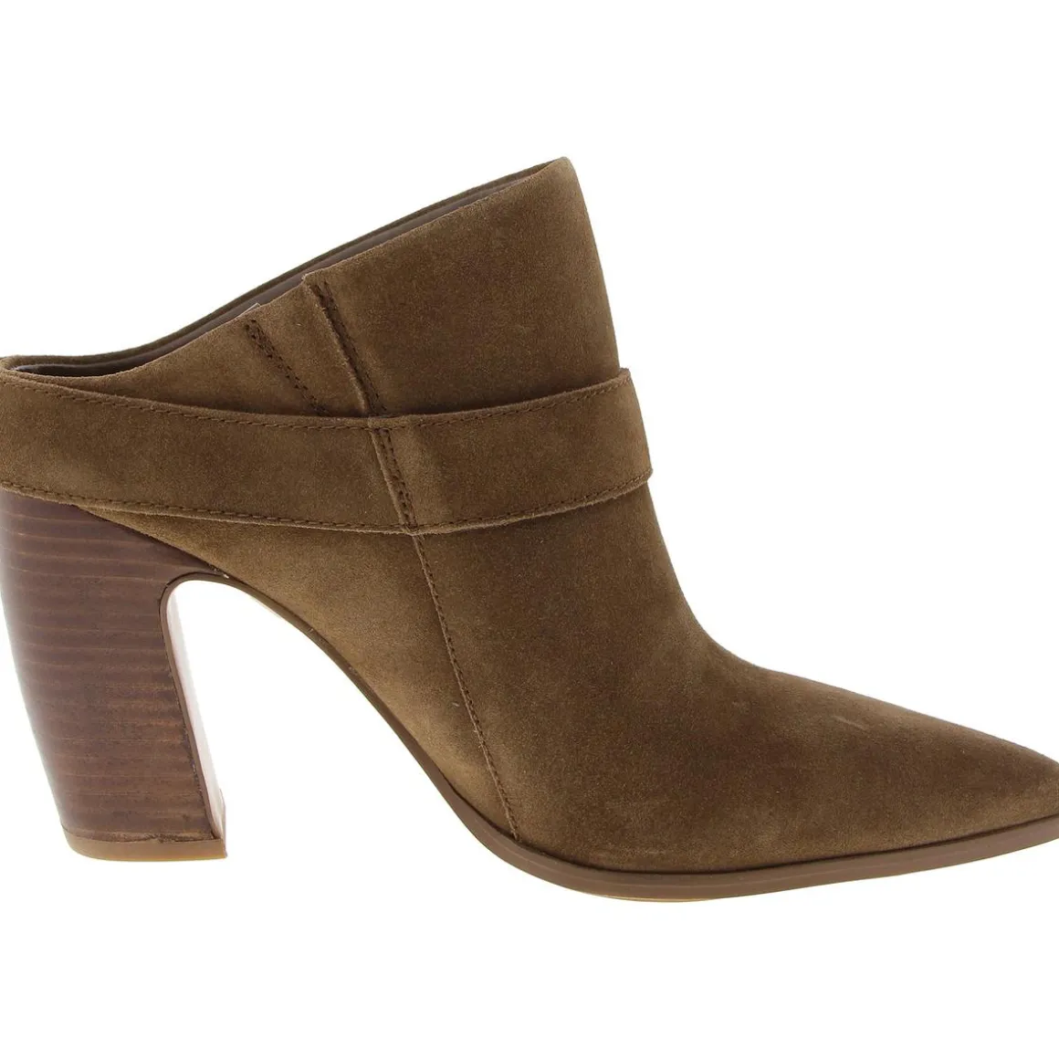 Baily Buckle Suede Ankle Boots