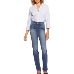 Barbara Mid-Rise Slimming Bootcut Jeans
