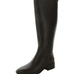 Barile Solid Faux Leather Knee-High Boots
