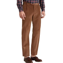 Barr Pleated Corduroy Dress Pants
