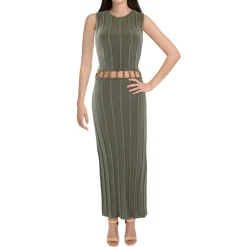 Beaded Knit Maxi Dress