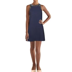 Beaded Mini Cocktail Dress