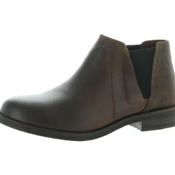 Beat Leather Ankle Boots