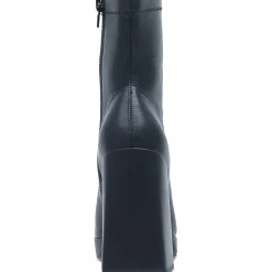 Beautee Square Toe Block Heel Booties