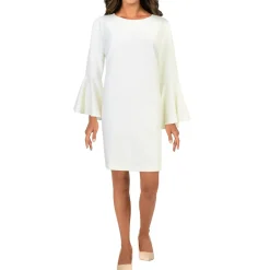 Bell Sleeve Short Mini Dress