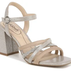 Belle Rhinestone Strappy Heels