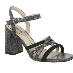 Belle Rhinestone Strappy Heels