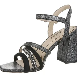 Belle Rhinestone Strappy Heels