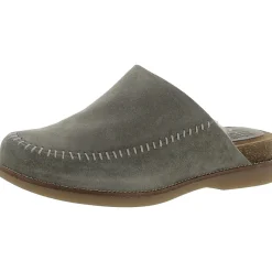 Bellflower Suede Shearling Lined Slide Slippers