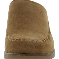 Bellflower Suede Shearling Lined Slide Slippers