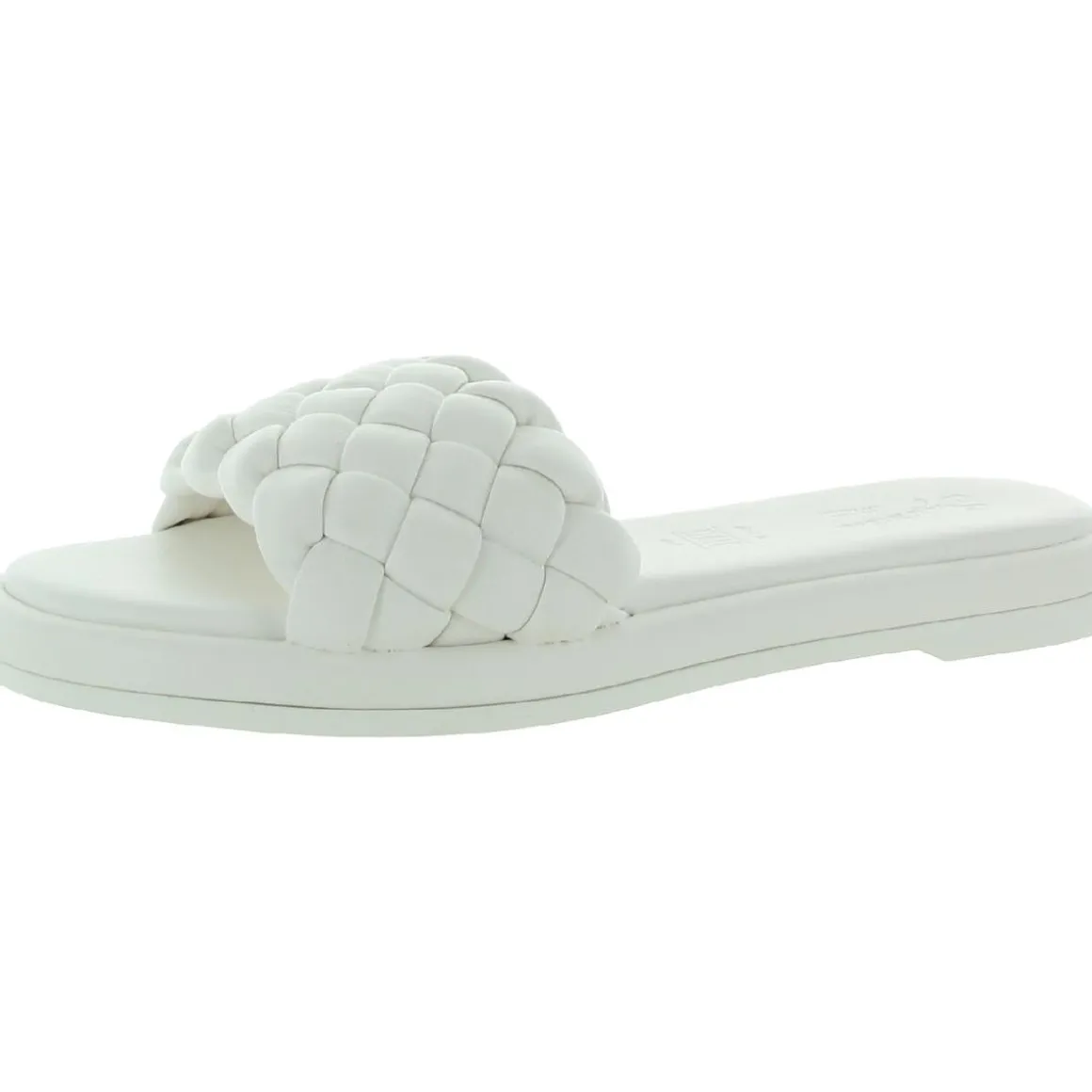 Bellissima Woven Slide Flat Sandals