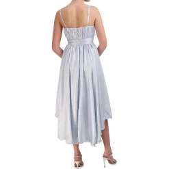 Below Knee Pleated Midi Dress