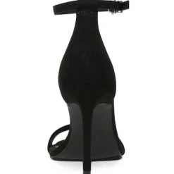 Bethie Faux Suede Square Toe Heels