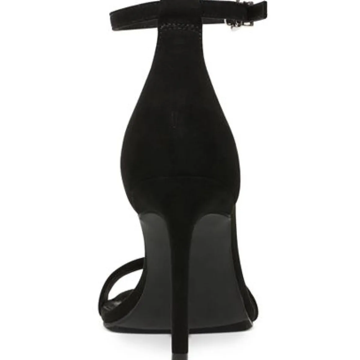 Bethie Faux Suede Square Toe Heels