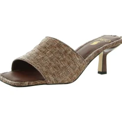 Betty 4 Woven Slip On Heels
