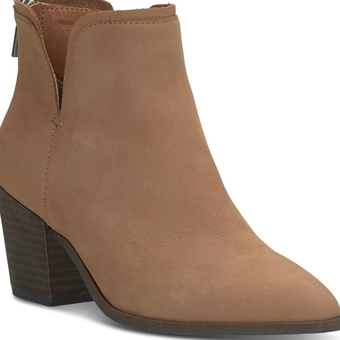 BEYLON Leather Pointed Toe Chelsea Boots